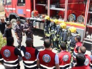 %75 من مركبات الدفاع المدني بغزة توقفت عن العمل لشح الوقود