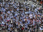 اعتقال 7 متظاهرين ضد حكومة نتنياهو