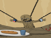 المجاعة تقتل أطفال غزة
