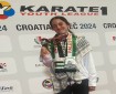 مريم بشارات تحقق برونزية الدوري العالمي للكاراتيه في كرواتيا