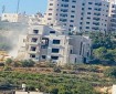 الاحتلال يهدم عمارة سكنية قيد الانشاء في بيت أمر شمال الخليل