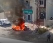 بالفيديو || شهيد في قصف الاحتلال لمركبة جنوب لبنان