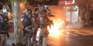 فيديو|| مواجهات عنيفة بين شبان وقوات الاحتلال في يافا