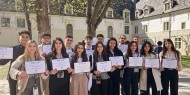 مدرسة القدس الأمريكية تفوز بجائزة افضل مندوب في مؤتمر RIMUN XIV بفرنسا