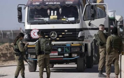 40 منظمة: "إسرائيل" تعرقل وصول المساعدات إلى غزة