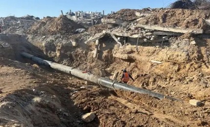 مستوطنون يخربون شبكة مياه في الأغوار الشمالية