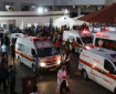 الهلال الأحمر: قصف وانفجارات عنيفة في محيط مستشفى القدس بمدينة غزة