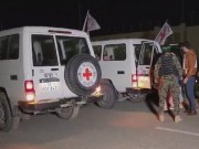 بدء تسليم 10 أسرى إسرائيليين في غزة للصليب الأحمر