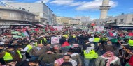 مسيرة أردنية تطالب بإيقاف حرب الإبادة على غزة وكسر الحصار المفروض عليها