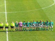 للمرة الـ2 خلال أسبوعين.. لاعبات فريق أيرلندا يدرن ظهورهن للملعب أثناء عزف النشيد الوطني الإسرائيلي